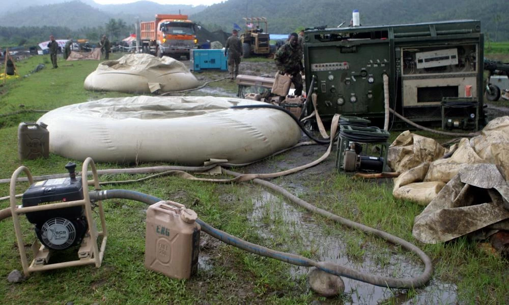 Συρία: Ρώσικη κινητή μονάδα καθαρισμού νερού σε πόλη που ανοικοδομείται